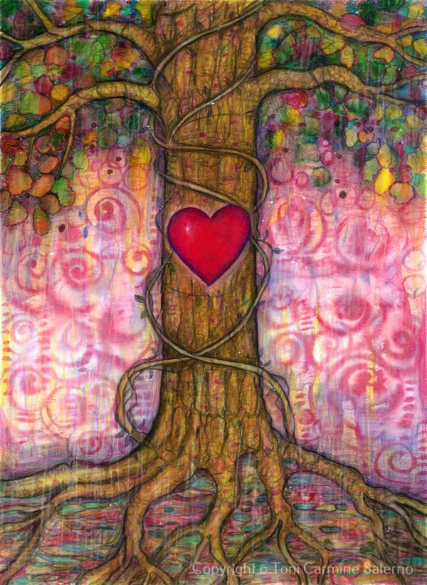 The Crimson Heart of Trees
